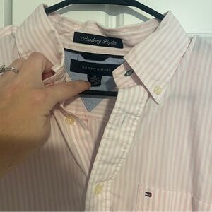 Tommy Hilfiger Academy Poplin Button Down, Medium